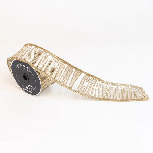 Listón Merry Christmas