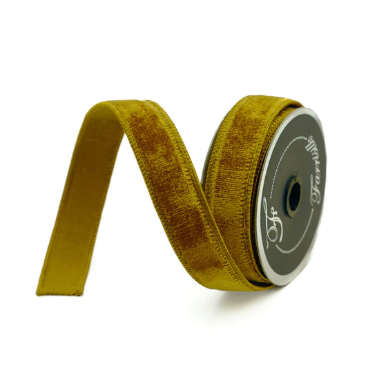 Listón Velvet Antique Gold