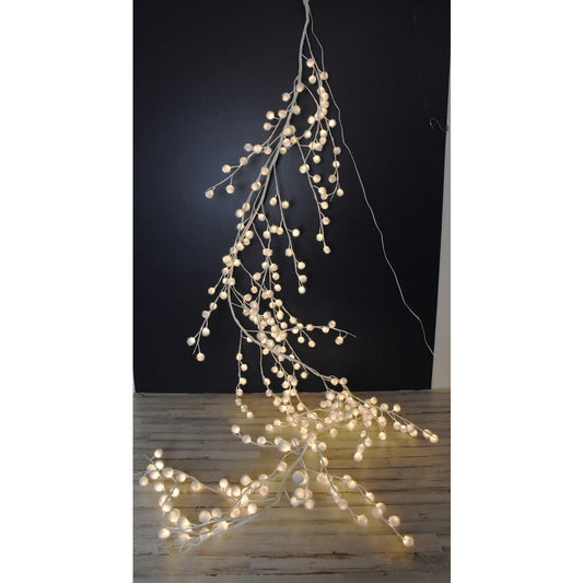 Guirnalda de luces LED con pompones