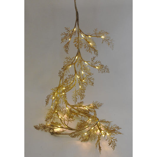 Guirnalda Dorada LED 59"