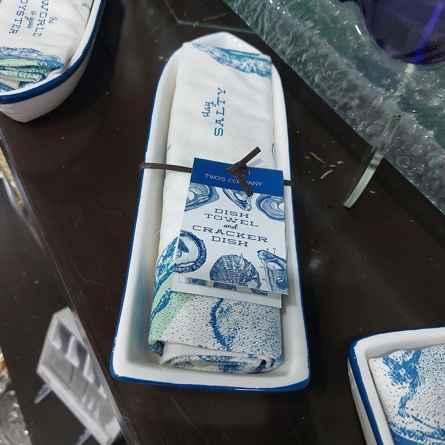 Juego de Galletero Cerámica y Secador.