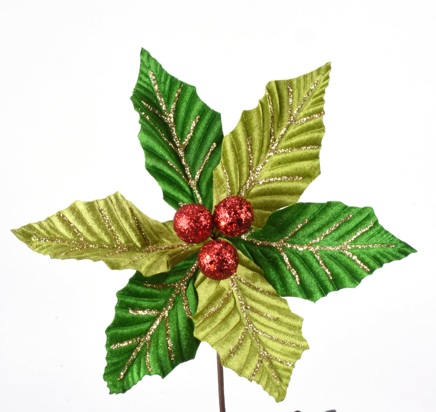 Rama Nochebuena Verde 10"