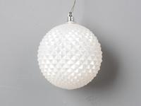Esfera Pirámide Blanca 10"