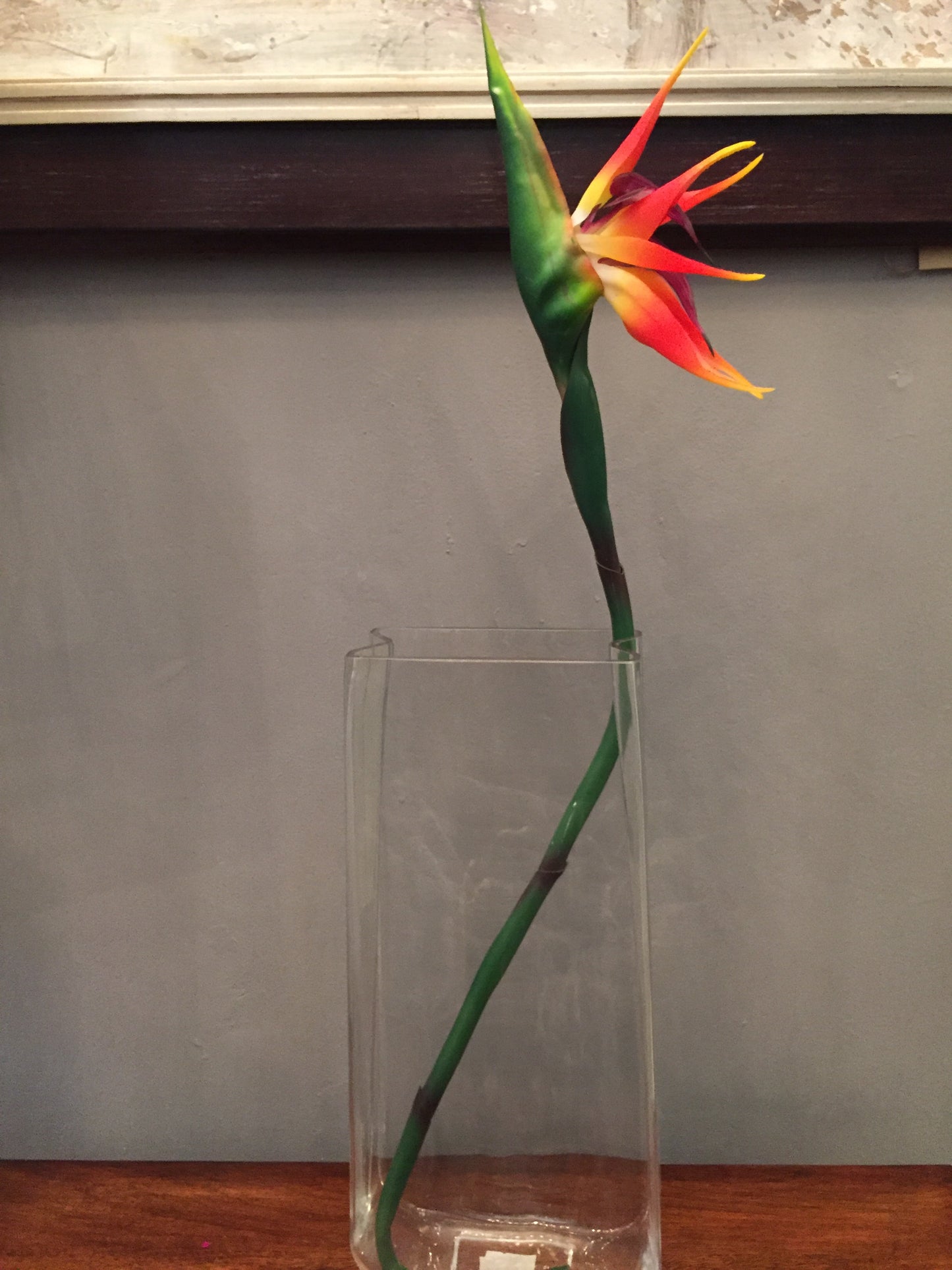 Flor artificial tipo Ave de Paraíso (por pieza)