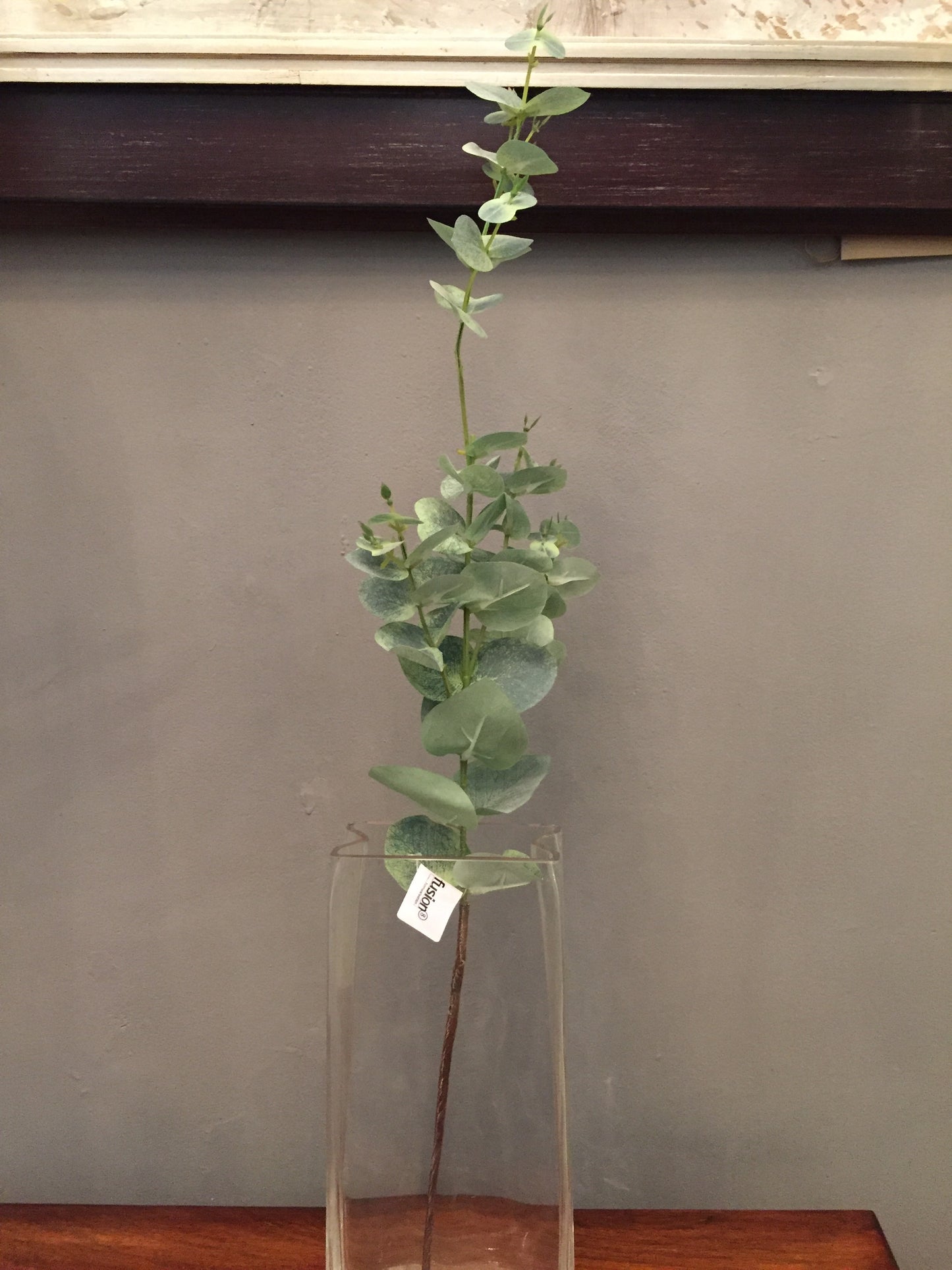 Follaje artificial tipo Vara de Eucalipto (por pieza)