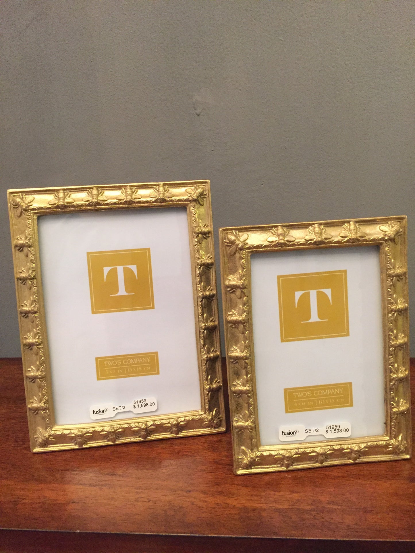 Portarretratos abejas (set de 2)