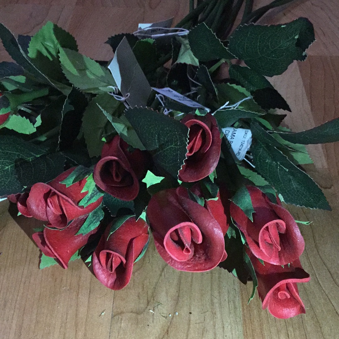 Rama de botón de rosa (individual)