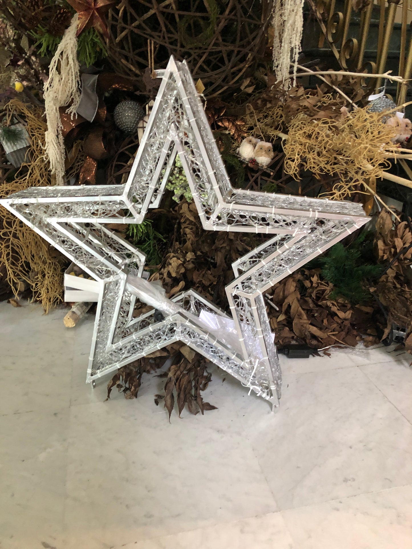 Estrella estructura Luz LED