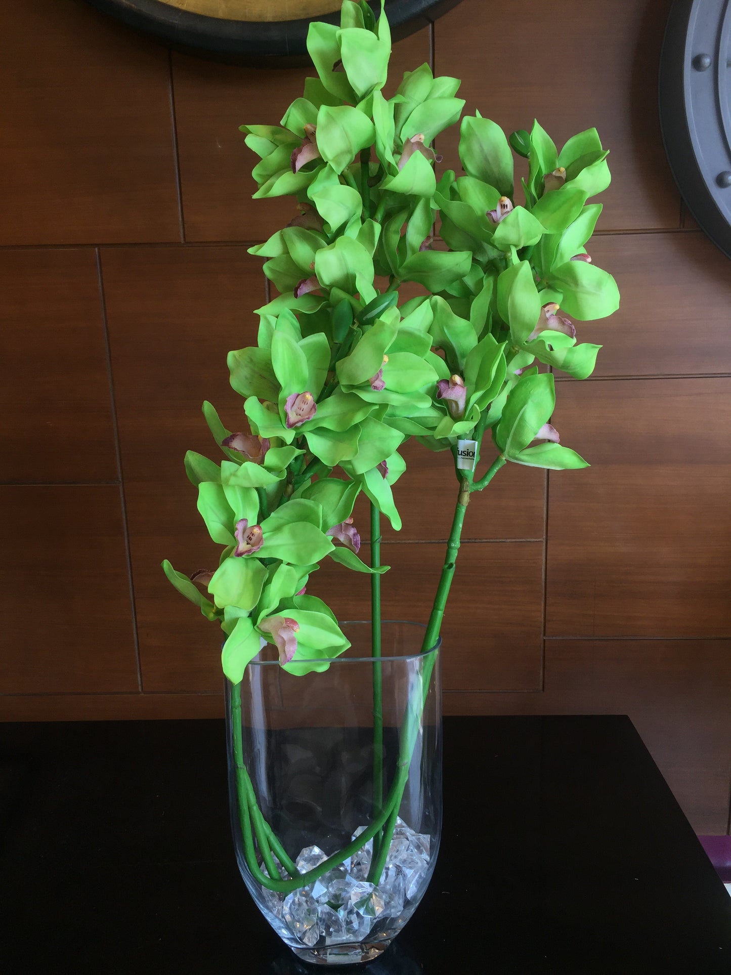 Flor artificial tipo Cymbidium (por pieza)