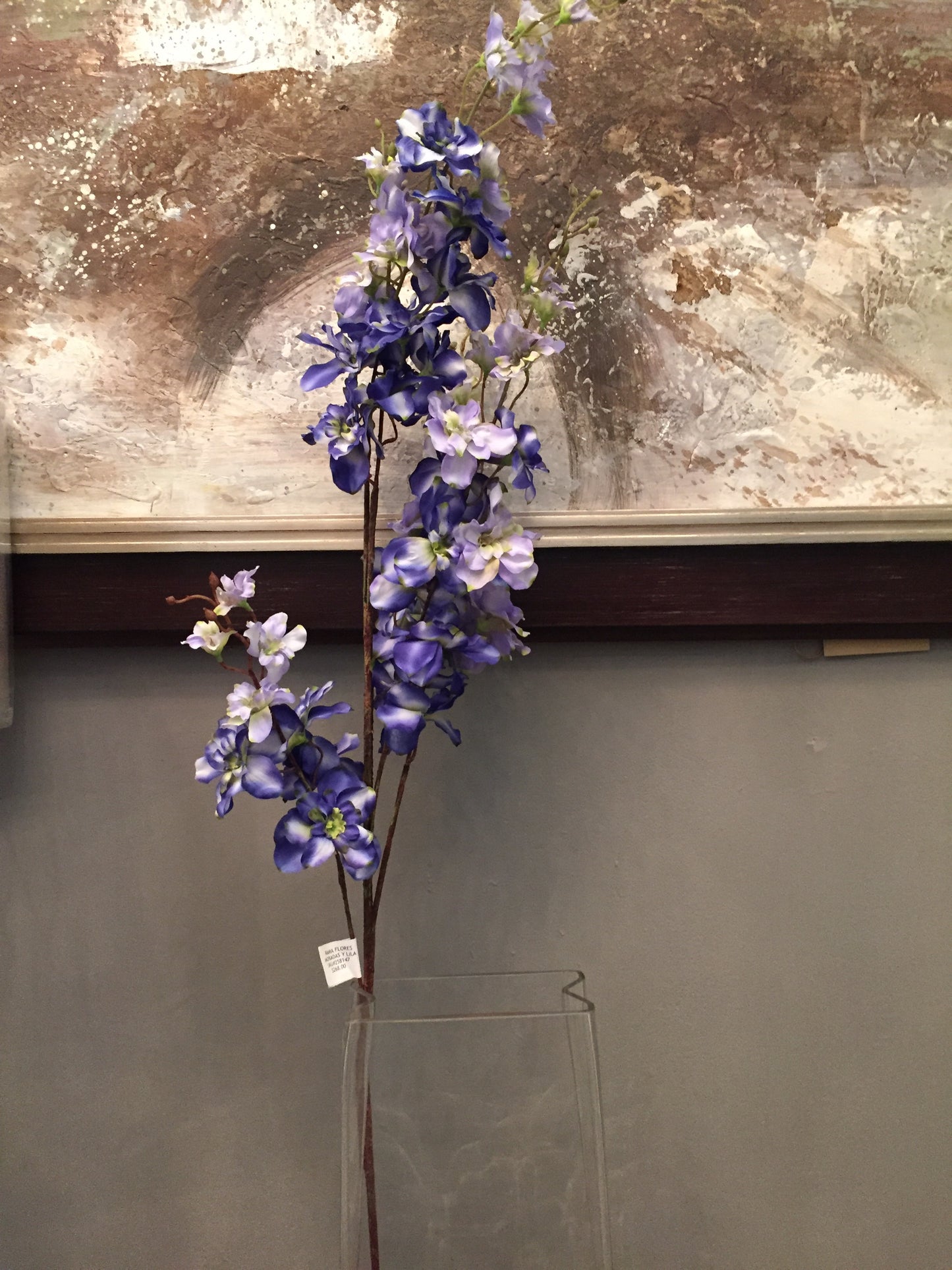 Flor artificial tipo Rama de Flor Morada y Lila