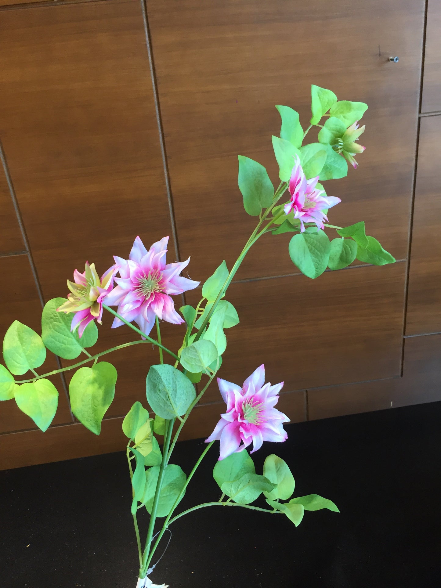 Flor artificial tipo Clematis ( por pieza)