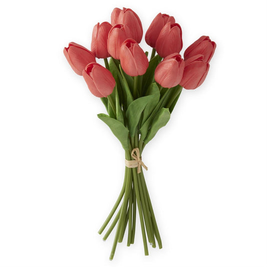 Ramo de Tulipanes Mini Real Touch Coral