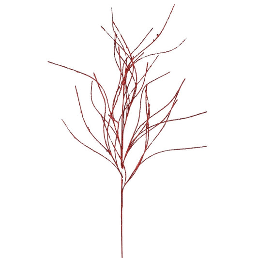 Troncos "Iced Willow" Rojos 45"