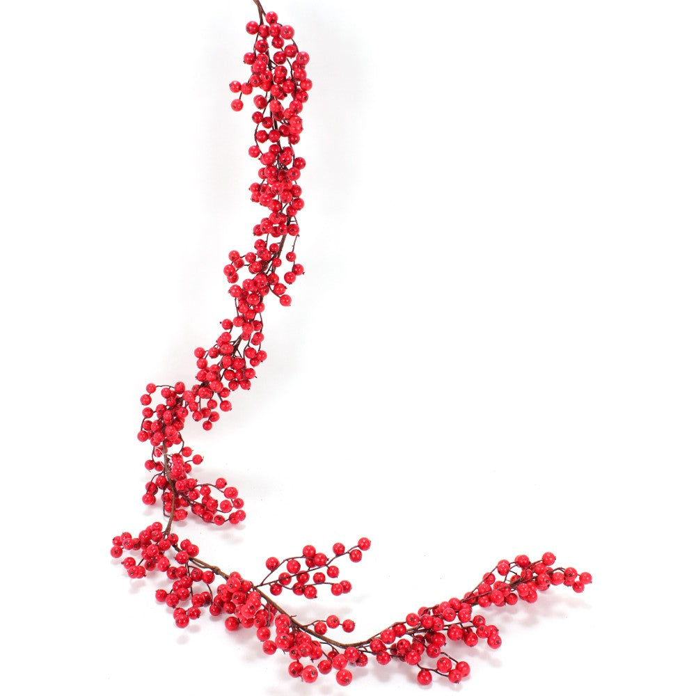 Guirnalda Berry Roja 6'