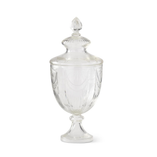 Dulcero c/tapa Cristal 21"
