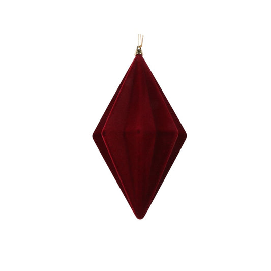 Esfera Diamante Terciopelo Burgundy