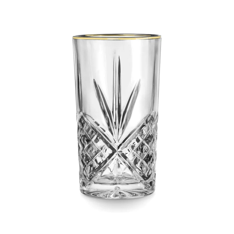 Vasos Dublin Highball Gold S/4