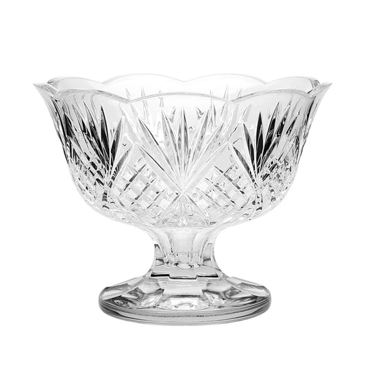 Bowl con Pedestal Dublin Cristal Cortado