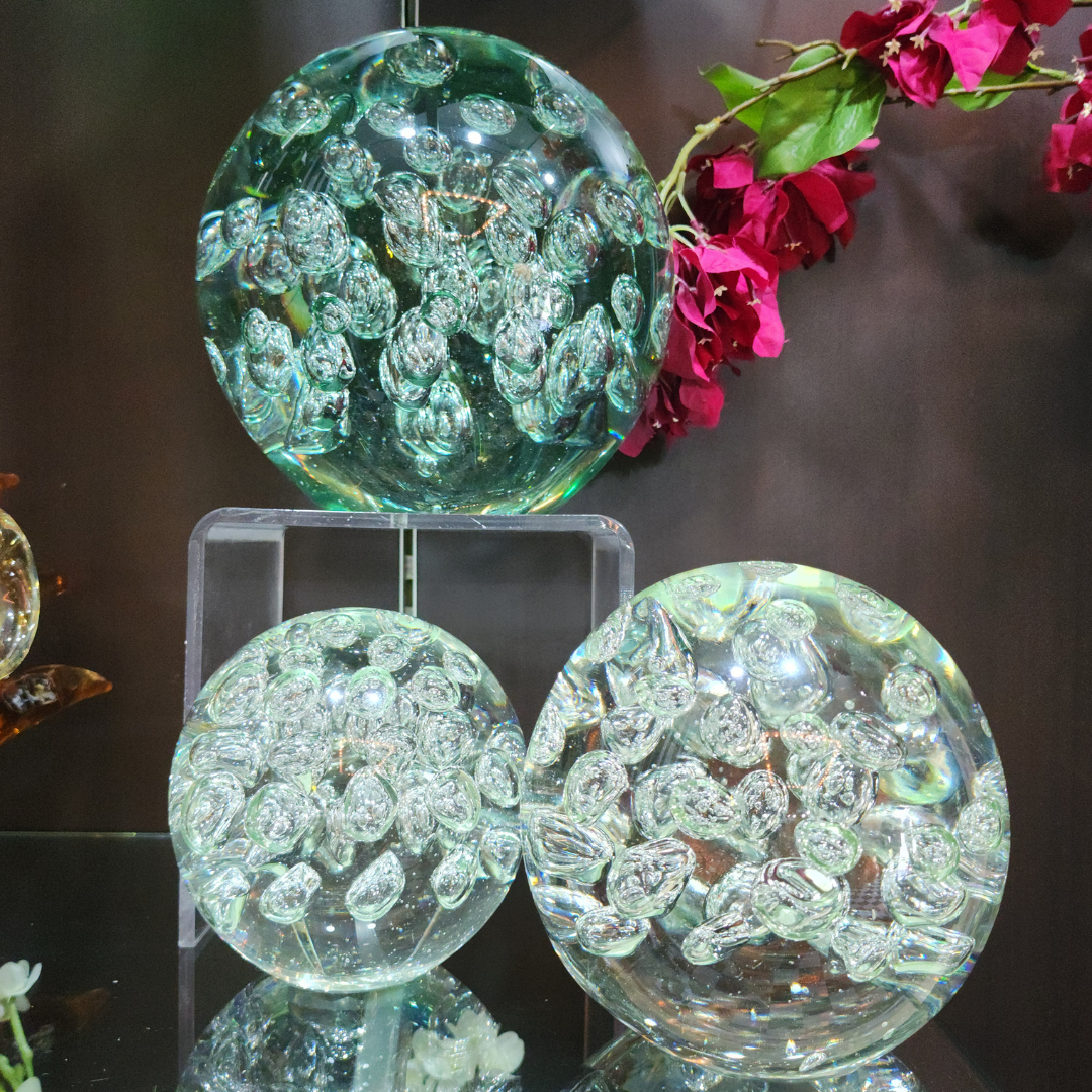 Bola de Cristal con Burbujas