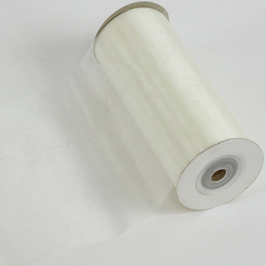 Listón Ivory de Organza 6"x 23 mt