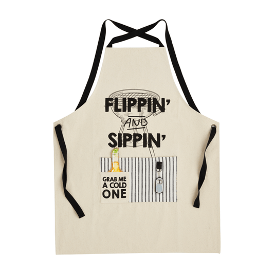 Mandil Flippin' N Sippin'