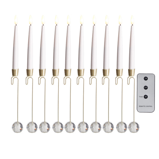 Velas con Clip 12.5" Caja con 10