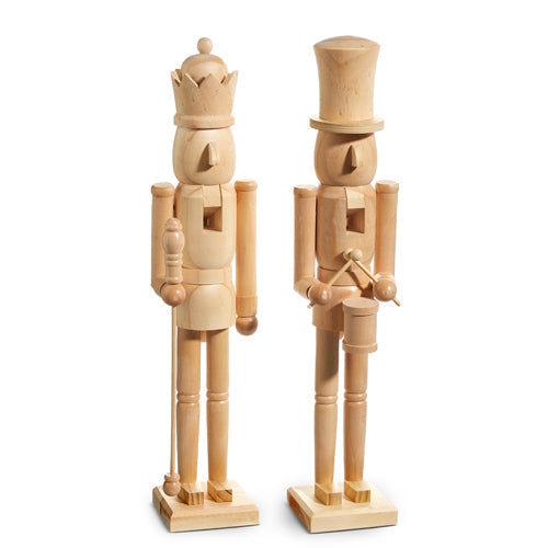 Cascanueces de Madera Natural 24"
