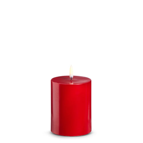 Vela Roja de Pilas 3"x4"