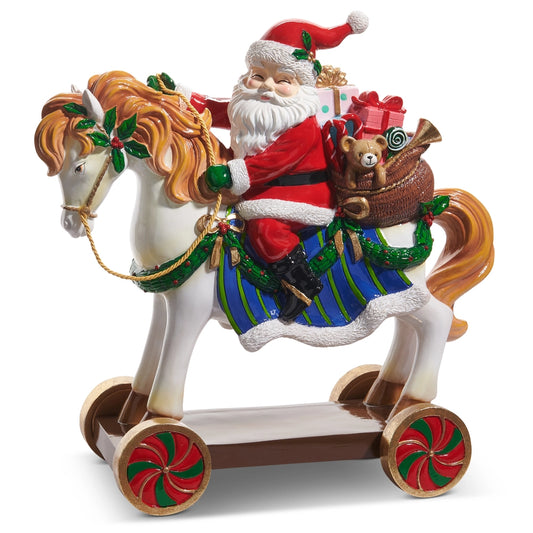 Santa en Caballo