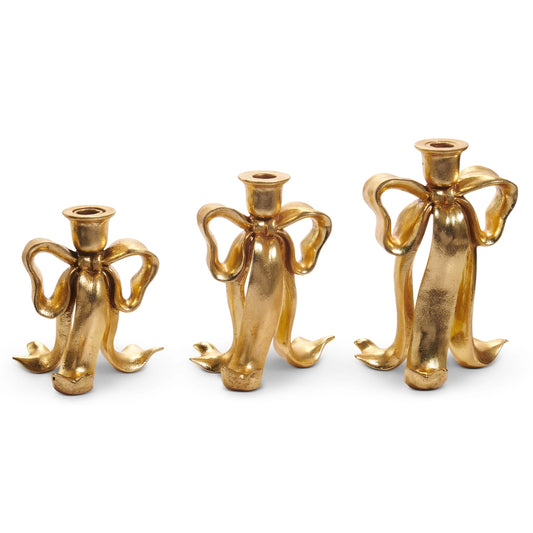 Candelabros Moño S/3