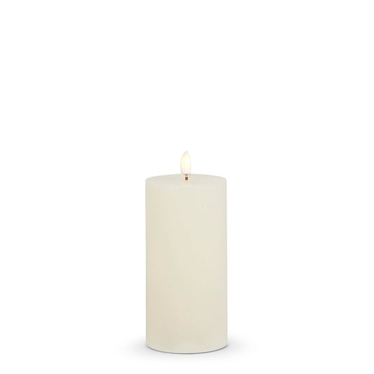 Vela de pilas Ivory 3"x 6"