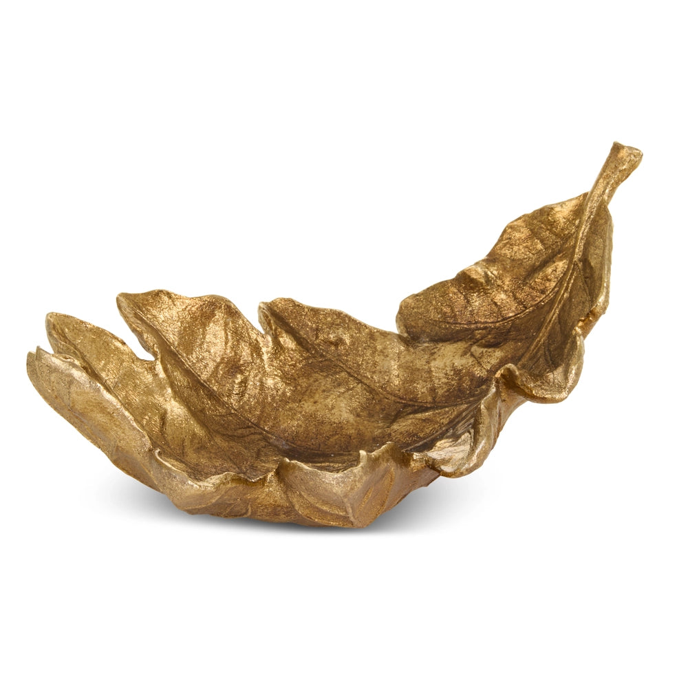 Charola Hoja Dorada 12"