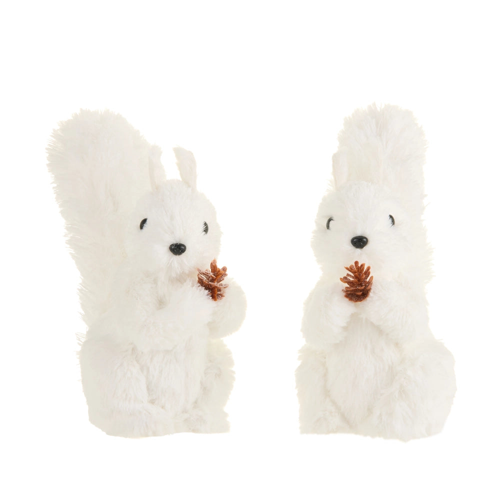 9.5" White Squirrel
