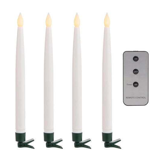 Velas con Clip 10.5" Caja con 12