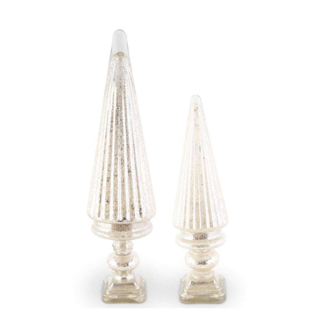 Árboles LED Plata mercurio S/2