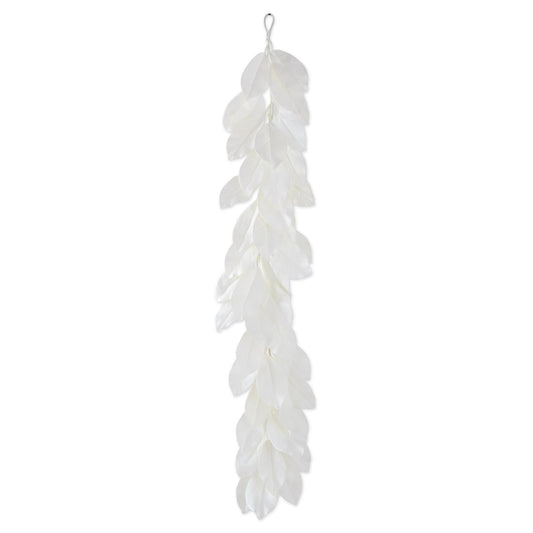 Guirnalda Hojas de Magnolia Blanca