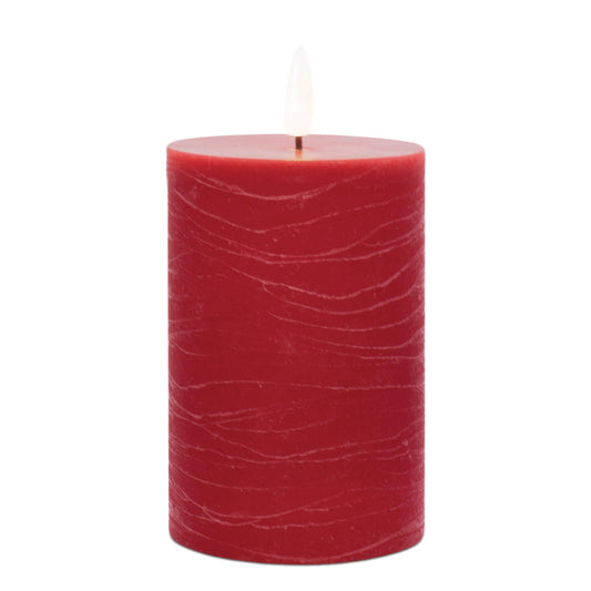 Vela de Pilas FIA roja 4"