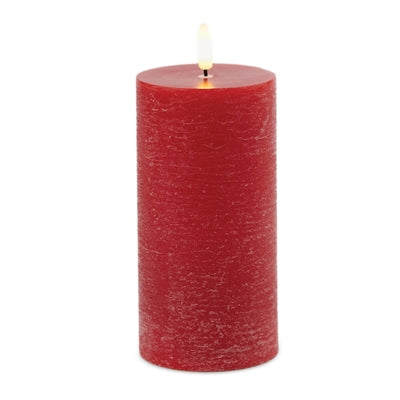 Vela de Pilas FIA roja 6"