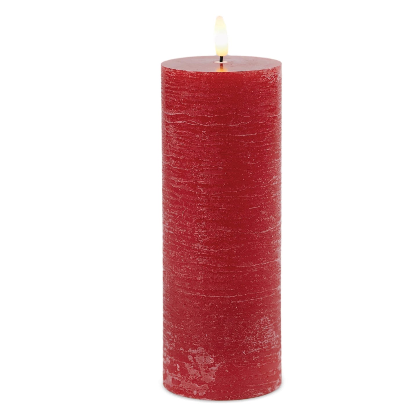 Vela de Pilas FIA rojo 8"