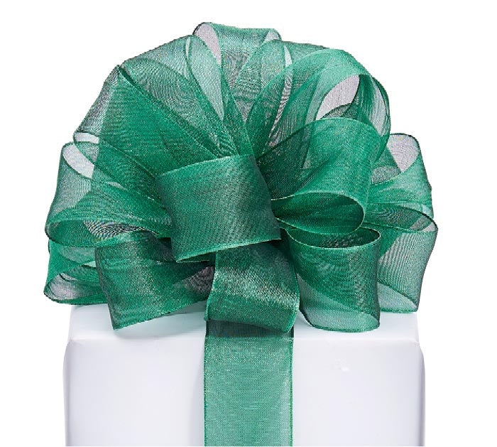 Listón Organza Verde