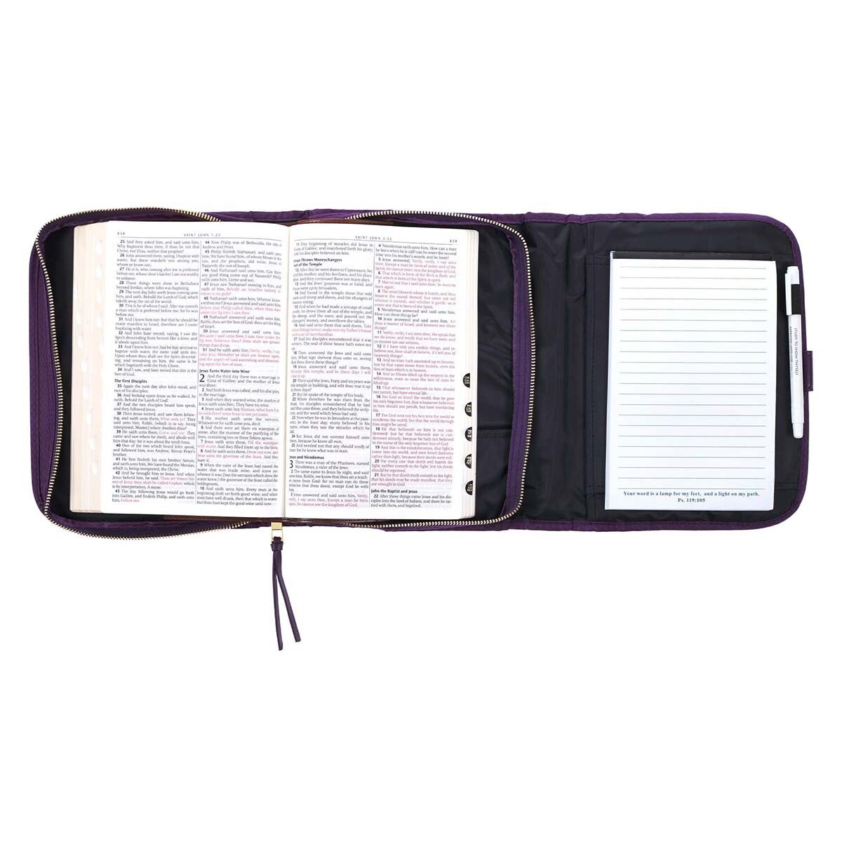 Funda para Biblia Morada
