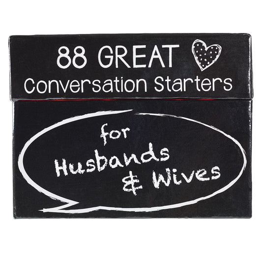 Tarjetas: 88 CONVERSATIONS husband & wife