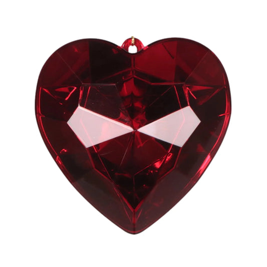 Gema Corazón Guinda 6"