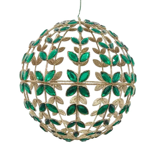 Esfera Globo terráqueo de piedras preciosas