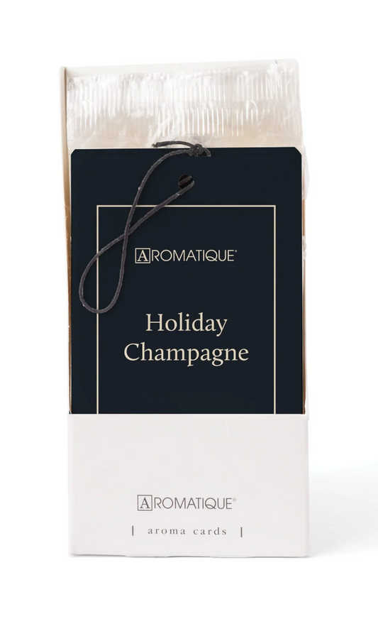 Holiday Champagne – Tarjeta Aromática