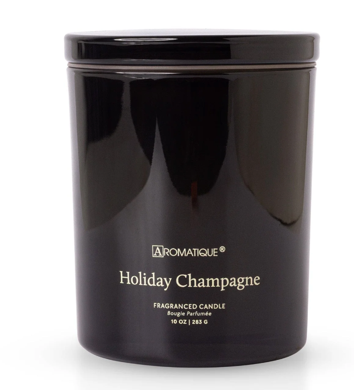 Holiday Champagne – Vela Aromática Foundry de Vidrio 10 oz