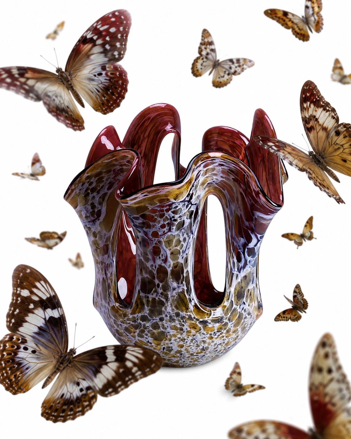 Florero Mariposa