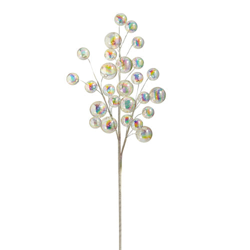 Vara Esferas Iridescentes 28"