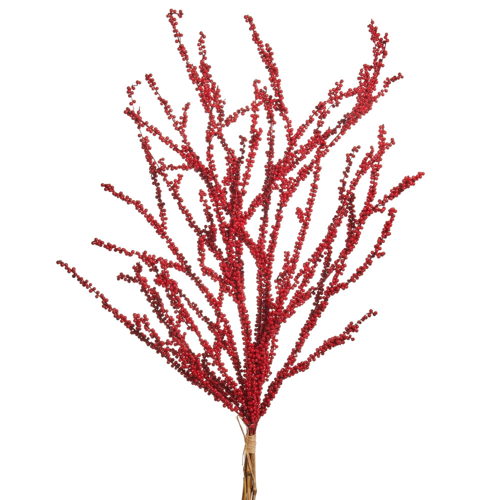 34" Red Berry Bundle
