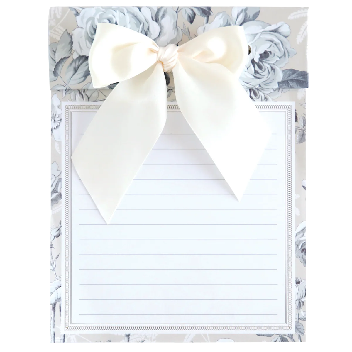 Bow Notepad Rosa Deslavado Anna Griffin